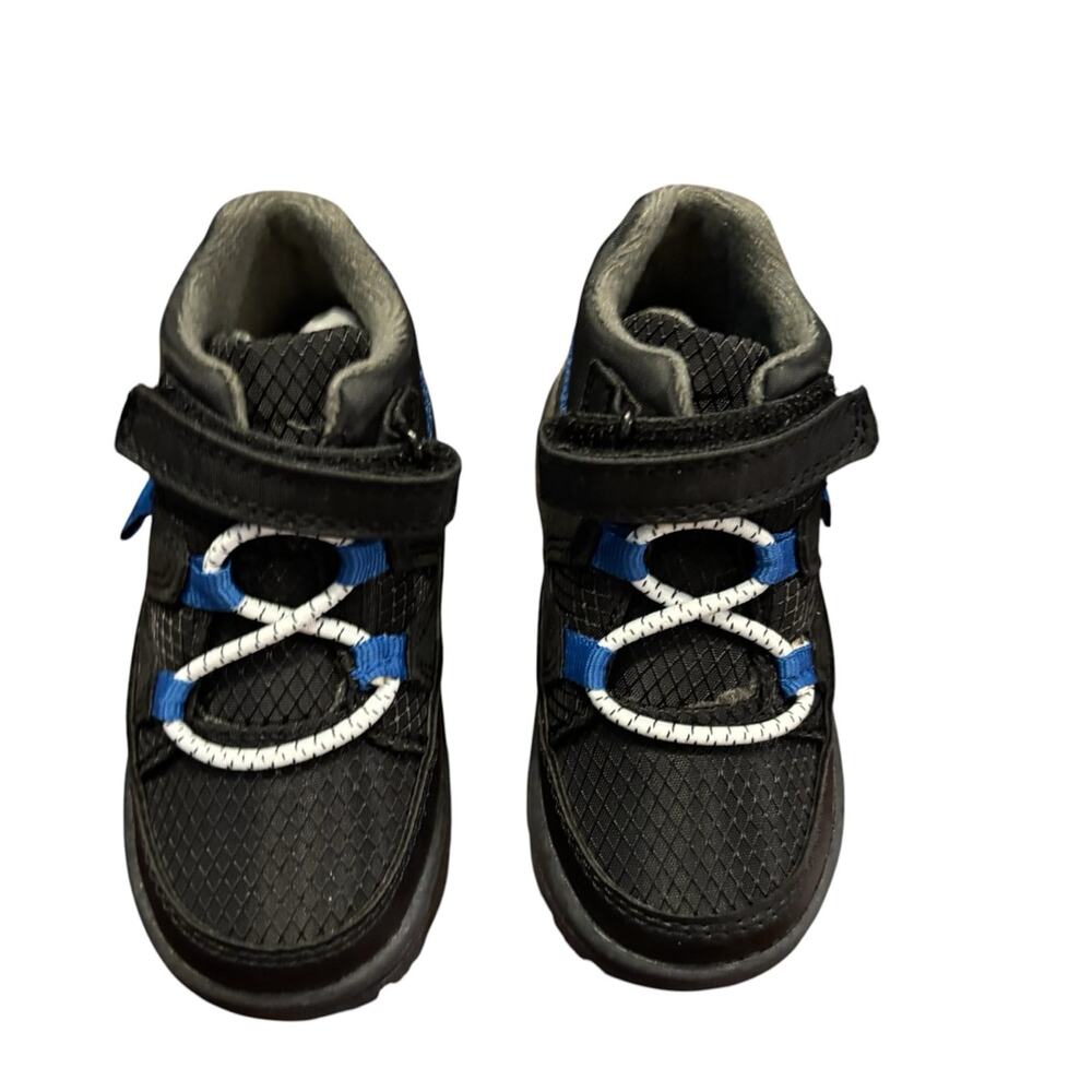 Carter’s Kids size 5 Black/Blue Lace Up Boots